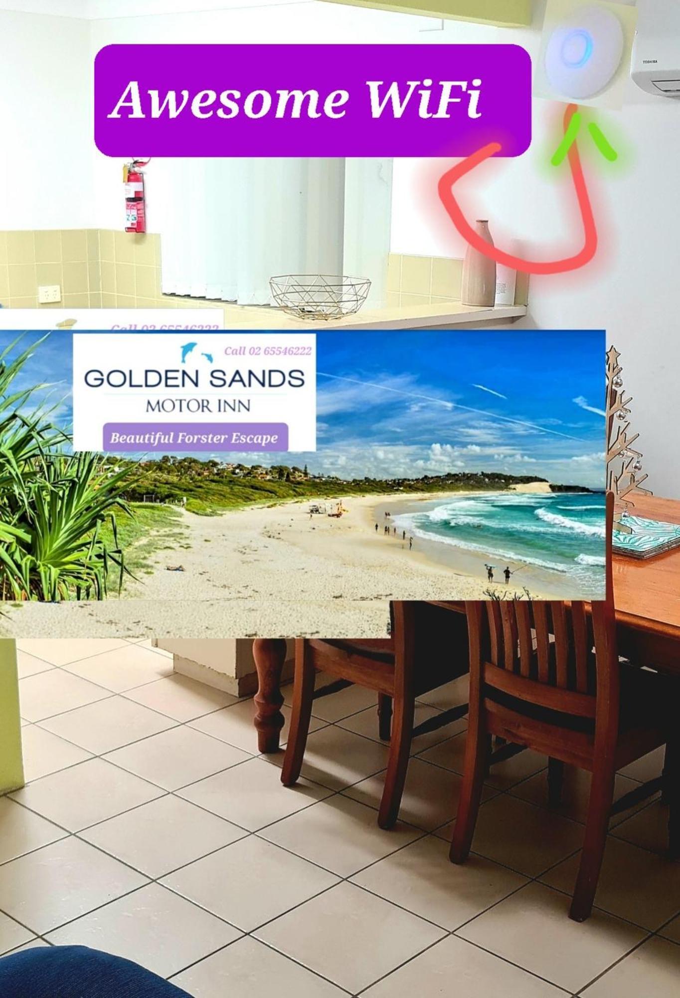 Golden Sands Motor Inn Forster Luaran gambar